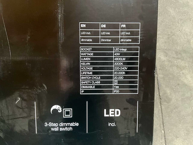 Brilliant dennet indoor led plafondlamp (16x) - afbeelding 6 van  7