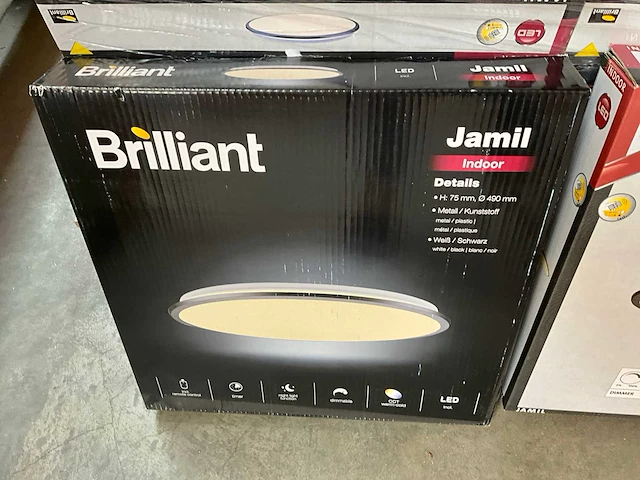 Brilliant jamil indoor led plafondlamp met afstandsbediening (38x) - afbeelding 4 van  7