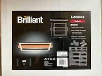 Brilliant loneos indoor led plafondlamp 35 x 30 cm (40x) - afbeelding 3 van  5