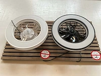 Brilliant mondello showmodel ventilator lamp (2x) - afbeelding 1 van  6