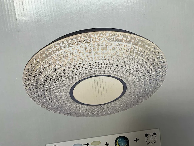 Brilliant nunya indoor led plafondlamp met afstandsbediening (28x) - afbeelding 4 van  7