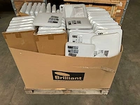 Brilliant palletdeal plafondlamp farica 28 cm 4000k - afbeelding 1 van  7