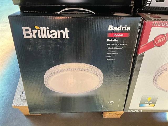 Brilliant rond badria indoor led plafondlamp (49x) - afbeelding 4 van  8