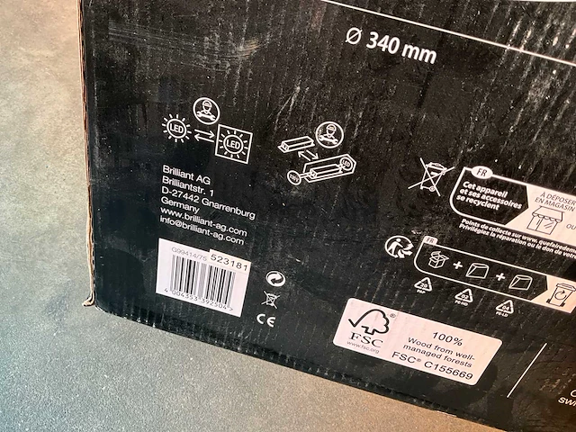 Brilliant slimline indoor led plafondlamp (26x) - afbeelding 5 van  5