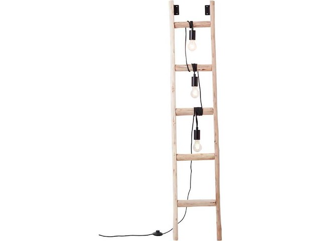 Brilliant vloerlamp ladder met voetschakelaar (10x) - afbeelding 1 van  5