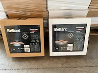 Brilliant woodbridge indoor led plafondlamp 25 x 25 cm (33x) - afbeelding 2 van  6