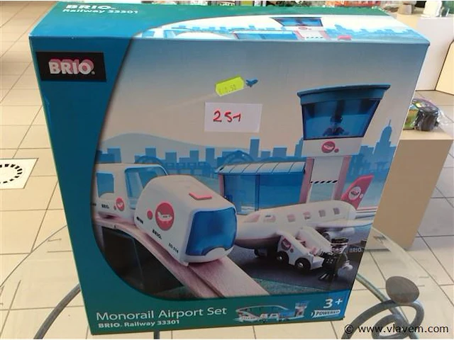 Brio monorail luchthaven set - afbeelding 1 van  1