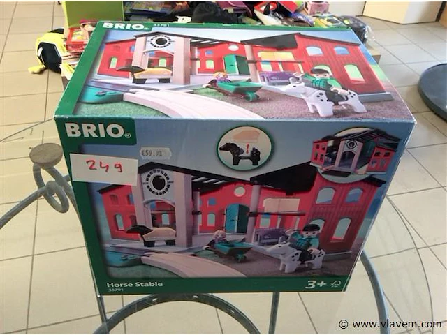 Brio paardenstal - afbeelding 1 van  1