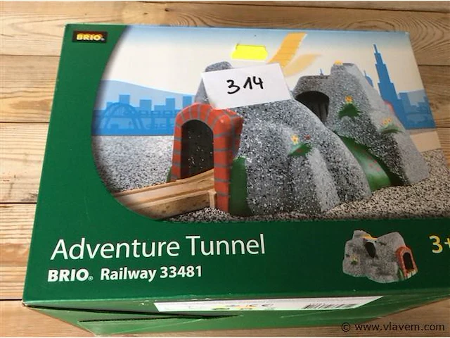 Brio trein uitbreiding tunnel - afbeelding 1 van  2