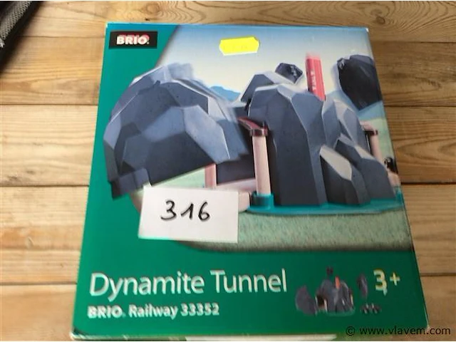 Brio trein uitbreiding tunnel - afbeelding 1 van  2