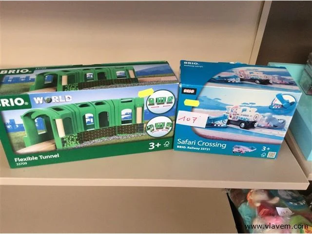 Brio tunnel + safari tocht - afbeelding 1 van  3