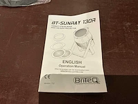 Briteq bt-sunray 130 r led-par (4x) - afbeelding 7 van  9
