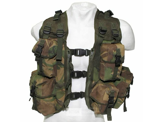 Britse leger combat vest met tassen dpm camo - afbeelding 1 van  2