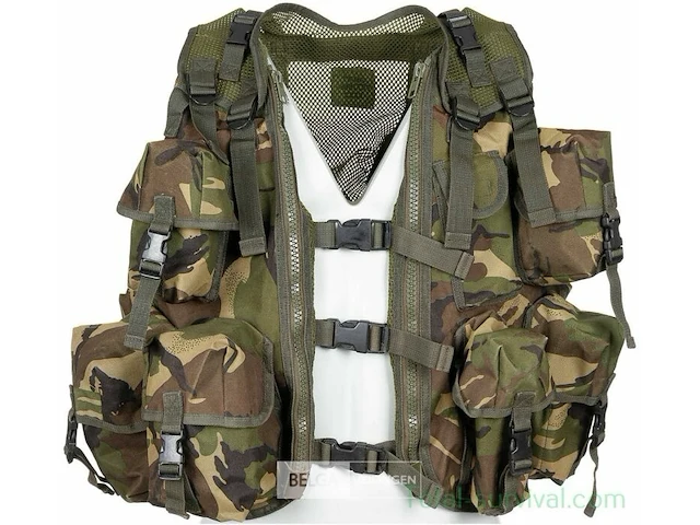 Britse leger combat vest met tassen dpm camo - afbeelding 1 van  4