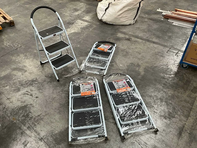 Brixo comfort step ladder (4x) - afbeelding 1 van  6