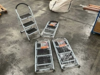 Brixo comfort step ladder (4x) - afbeelding 1 van  6