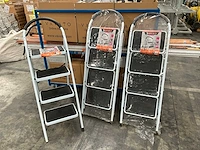 Brixo comfort step ladder (4x) - afbeelding 1 van  5