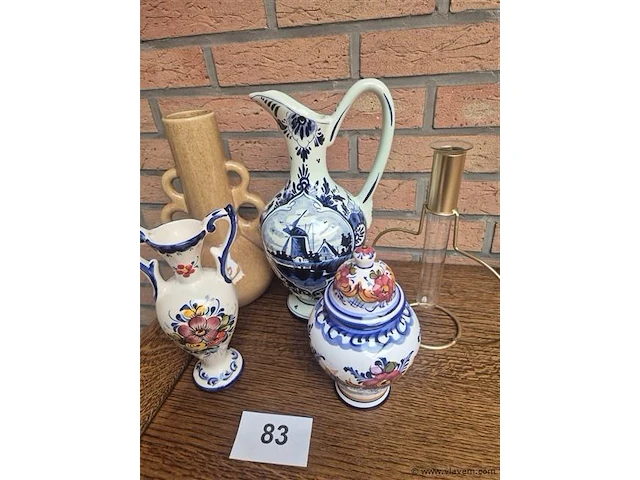 Brocante en curiosa lot gemengd, 5 stuks - afbeelding 1 van  3