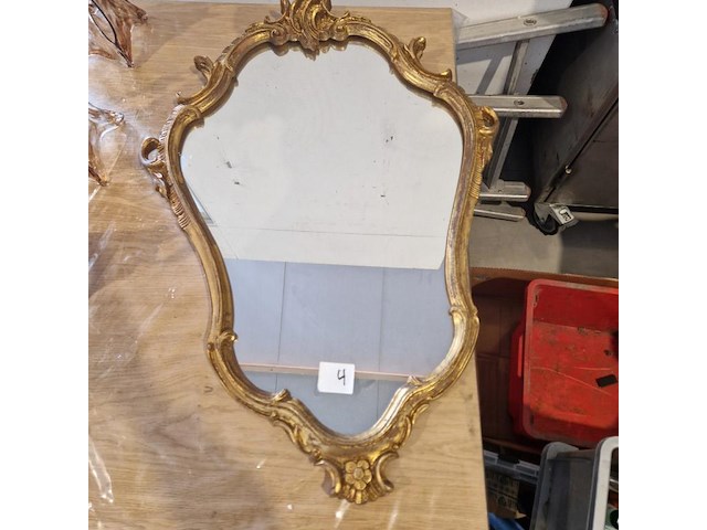 Brocante spiegel - afbeelding 1 van  1