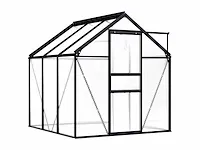 Broeikas antraciet aluminium 3,61 m² - afbeelding 2 van  7