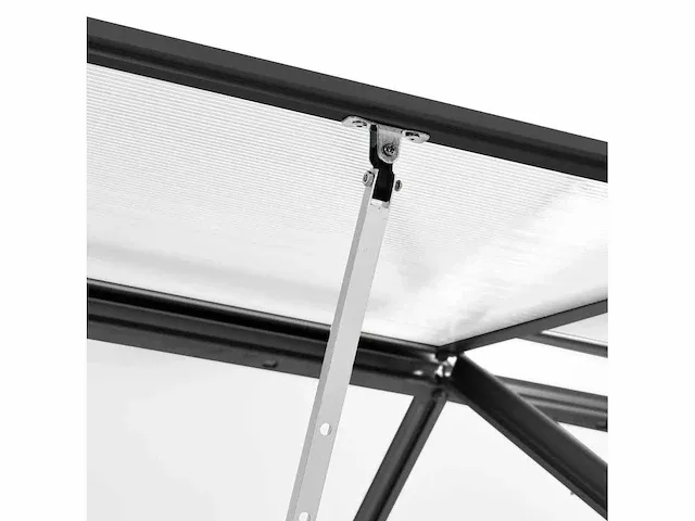 Broeikas met onderstel antraciet aluminium 4,75 m² - afbeelding 4 van  5