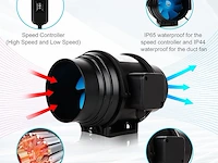 Brogachy regelbare buisventilator - afbeelding 4 van  4