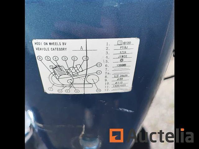 Bromfiets turbho-cx50 - afbeelding 7 van  7