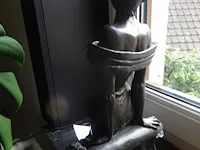 Brons beeld, vrouw met krullen - afbeelding 4 van  4