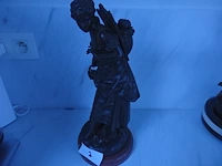 Brons eutrope bouret (1833-1906) h 45, gedateerd 5 juillet 1889