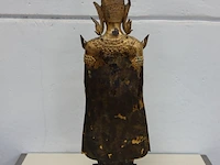 Brons vergulde thaisse buddha - afbeelding 3 van  7