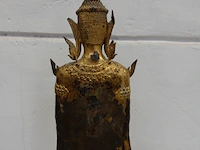 Brons vergulde thaisse buddha - afbeelding 5 van  7