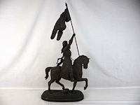 Bronzen beeld jeanne d'arc - afbeelding 5 van  7