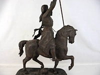 Bronzen beeld jeanne d'arc - afbeelding 6 van  7