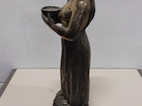 Bronzen beeld verguld - afbeelding 4 van  6