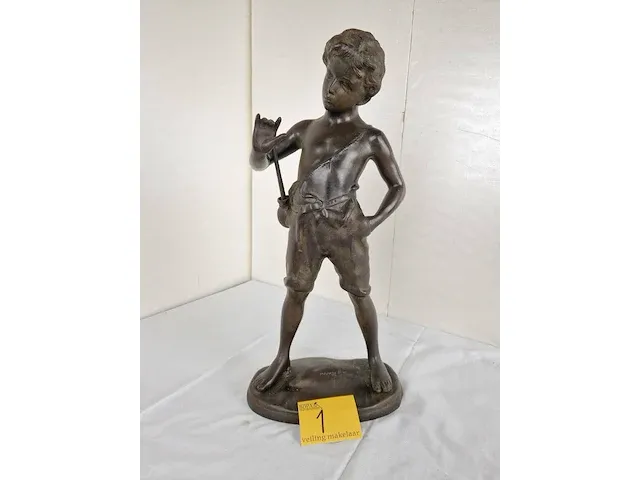 Bronzen beeld - afbeelding 1 van  5