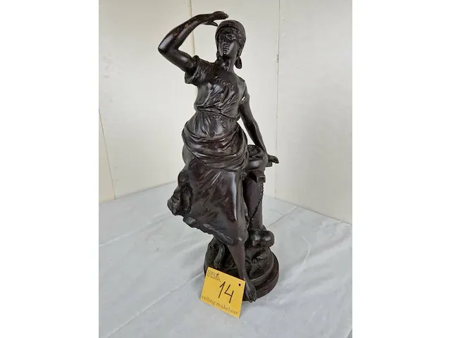 Bronzen beeld - afbeelding 1 van  6