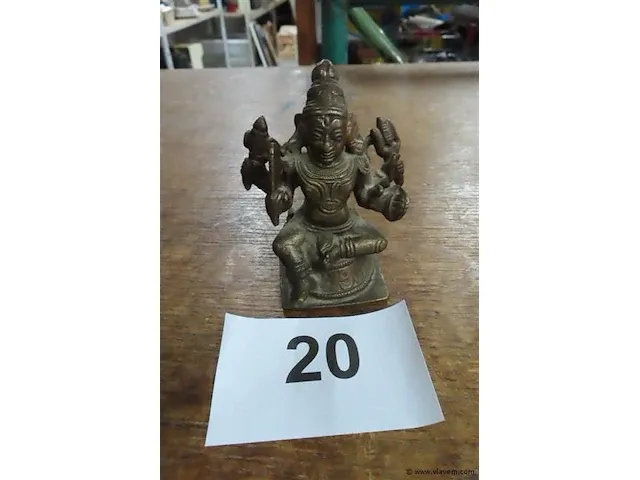 Bronzen beeldje 8cm - afbeelding 1 van  4