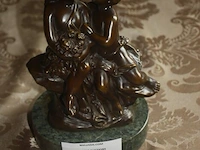 Bronzen beeldje aug moreau - afbeelding 3 van  4
