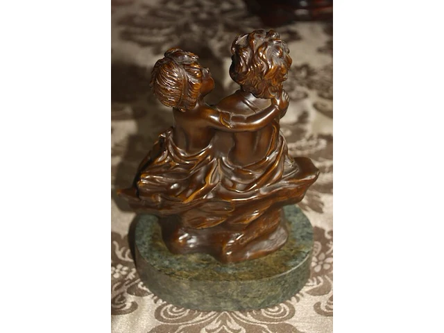 Bronzen beeldje aug moreau - afbeelding 4 van  4