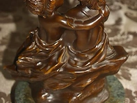 Bronzen beeldje aug moreau - afbeelding 4 van  4