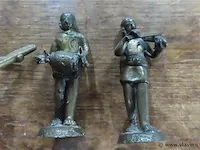 Bronzen beeldjes 10 stuks +-8cm - afbeelding 3 van  6