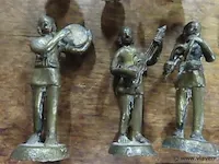 Bronzen beeldjes 10 stuks +-8cm - afbeelding 5 van  6