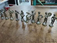 Bronzen beeldjes 10 stuks +-8cm - afbeelding 6 van  6