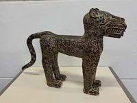 Bronzen benin luipaard - afbeelding 1 van  6