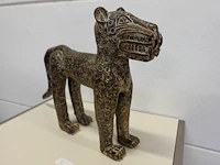 Bronzen benin luipaard - afbeelding 3 van  6