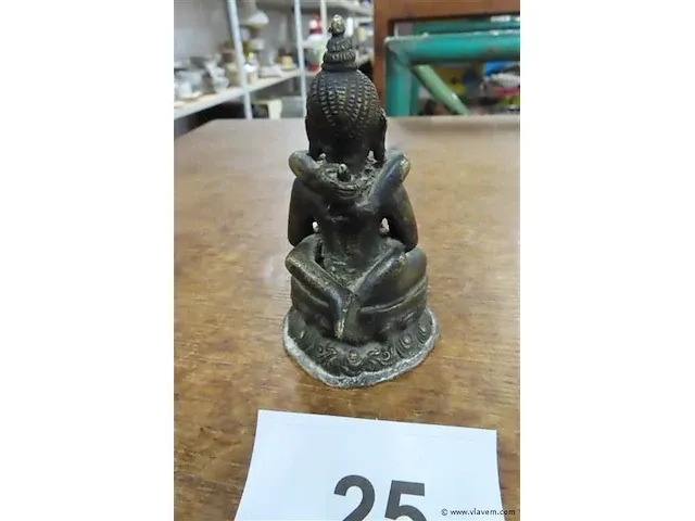 Bronzen erotisch beeldje 11 cm - afbeelding 4 van  4