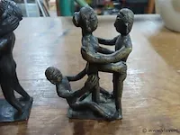 Bronzen erotische beeldjes +-10 cm - afbeelding 4 van  4
