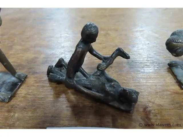 Bronzen erotische beeldjes +-10 cm - afbeelding 3 van  4