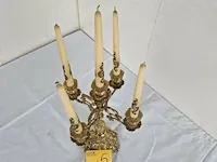 Bronzen kandelaar - afbeelding 2 van  6