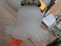 Bronzen luster met 4 lichtpunten - afbeelding 3 van  3